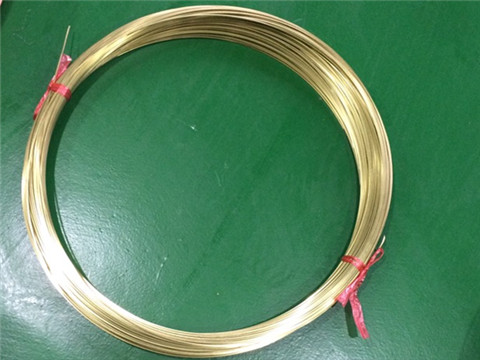 Coiled Brass Tube